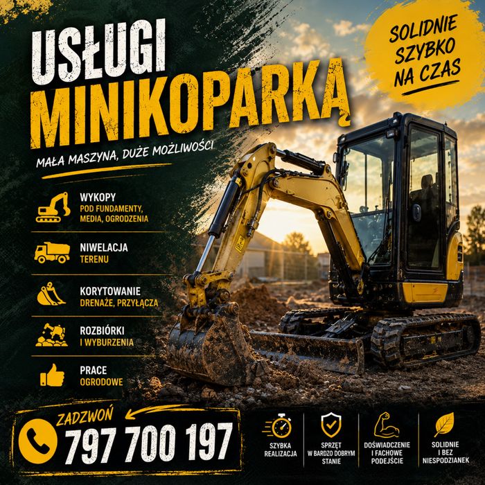 Uslugi Minikoparka