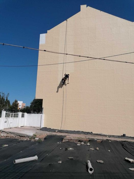 ADL pintura em rapel