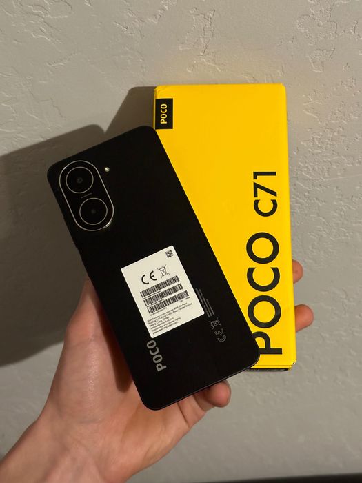 НОВИЙ Телефон смартфон  Поко С71  Poco C71 128г