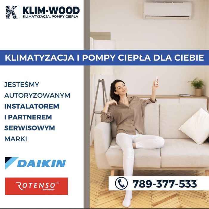 Klimatyzacja Pompy ciepła,Rekuperacja-sprzedaż,montaż,serwis.