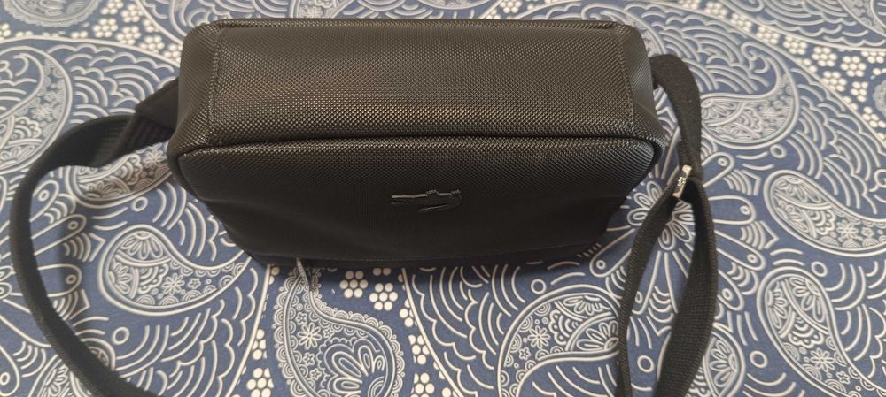 Tiracolo Lacoste Preto Original