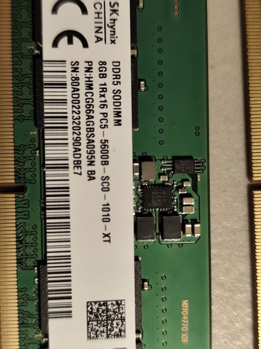 SK Hynix DDR5 2x8gb komplet 16gb