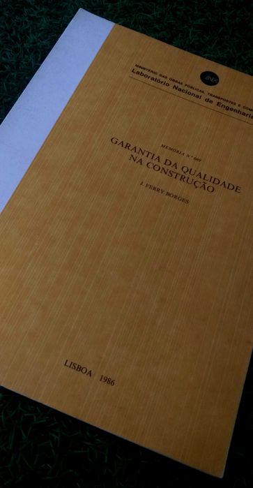 Livro Engenharia LNEC - Garantia na Qualidade da Construção