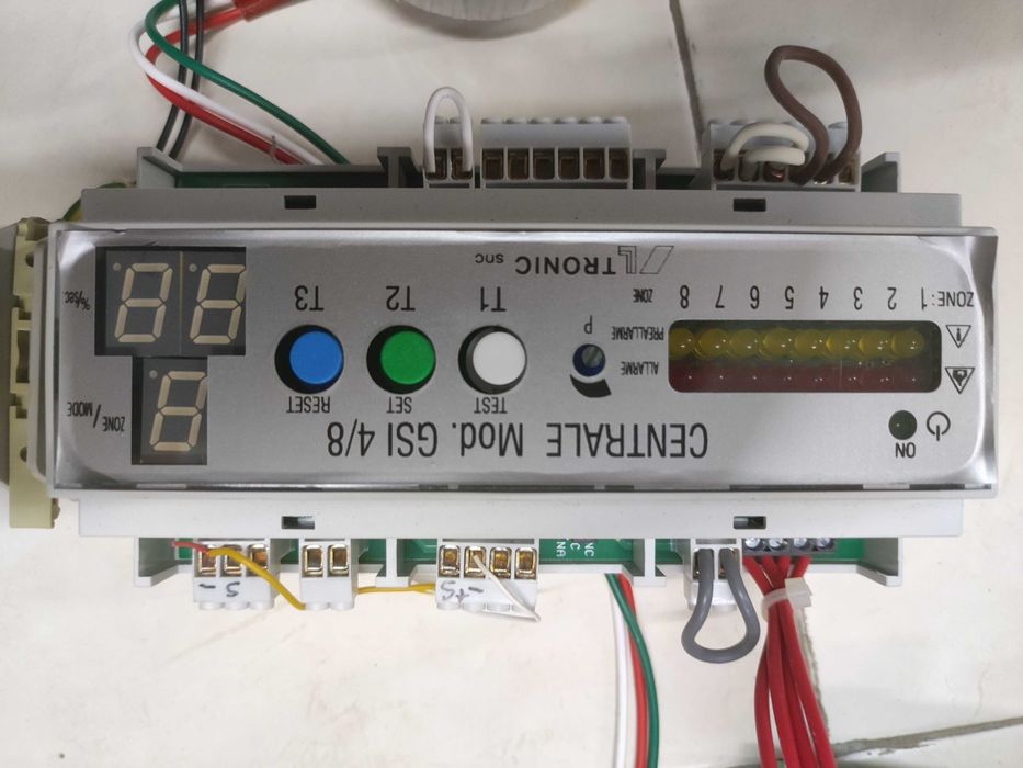 Central detecção de gás combustível