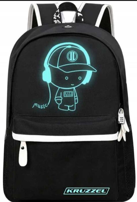 Plecak młodzieżowy - nowy świecący