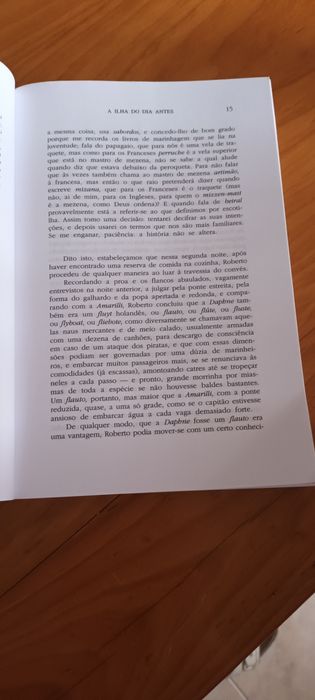 A ilha do dia antes, Umberto Eco