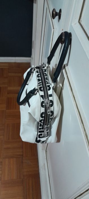 Mala branca e preta original da guess