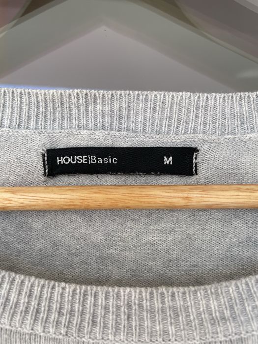 Sweterek z koszulową wstawką HOUSE – rozm. M