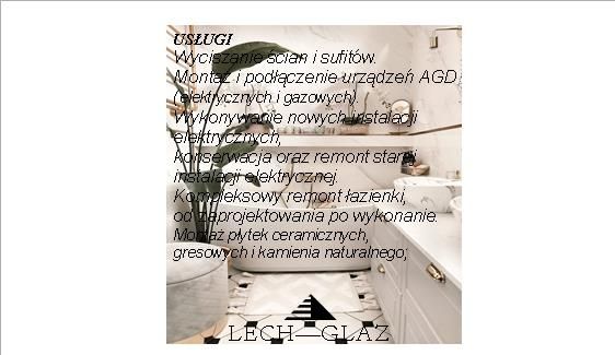 Remonty łazienek i prace wykończeniowe – fachowiec z wieloletnim doświ