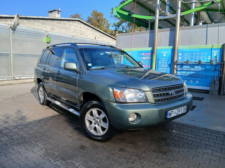 Toyota highlander 3,3 v6 gaz automat 4×4 sprawna jeżdżąca 12 lat jeden wł