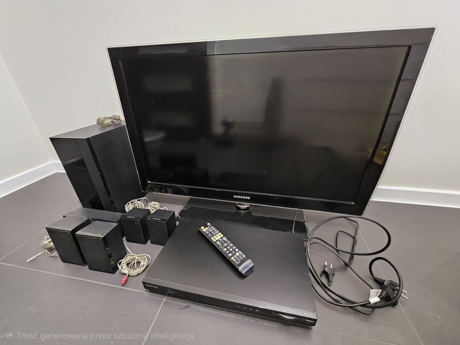 TV Samsung LE37C630 + Kino domowe 5.1 Samsung HT-E4500