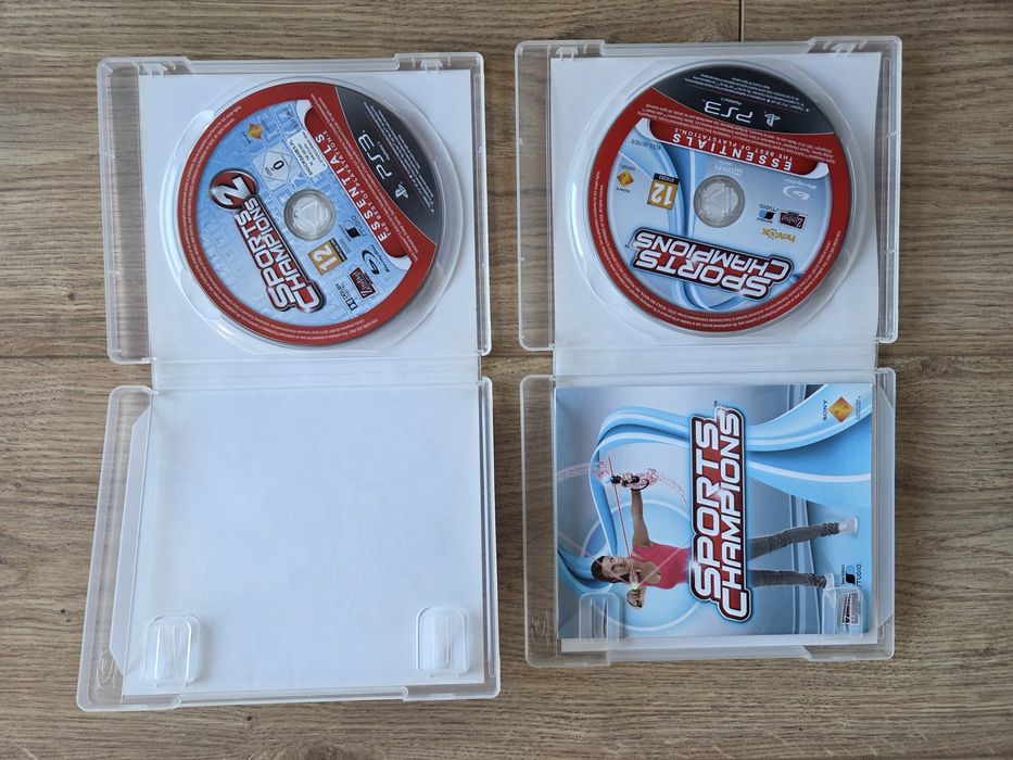 Gry na PS 3 - 4 tytuły: Sport Champions 1 i 2, Eye Pet, Book of Spells