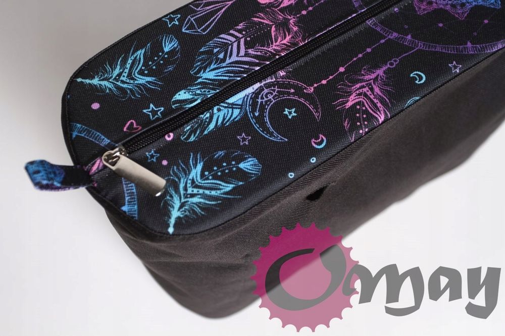 organizer OBAG STANDARD łapacze fluo czarny 2 kieszenie wkład OMAY