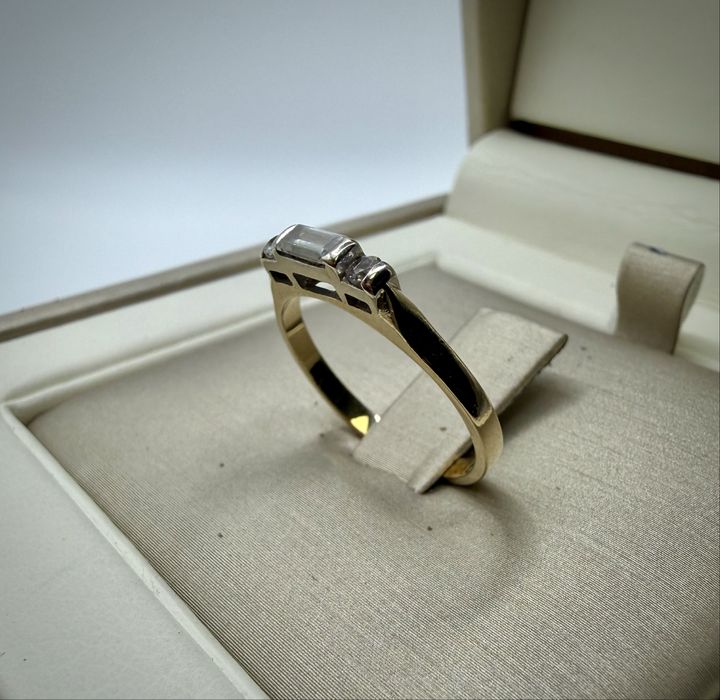 złoty pierścionek 585p SPKO LOMBARD Ozorków skup złoto