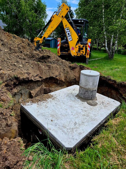 SZAMBO zbiornik betonowy na deszczówkę tanio z wykopem 10m3