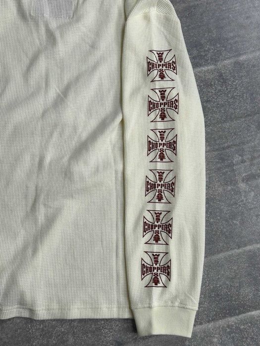 Лонгслів West Coast Choppers White hoodie кофта біла світшот