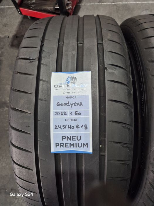 PNEUS SEMI-NOVOS COM 90% PISO 245 40 R18