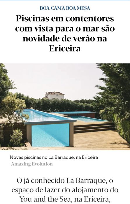 Piscina em Contentor Maritimo