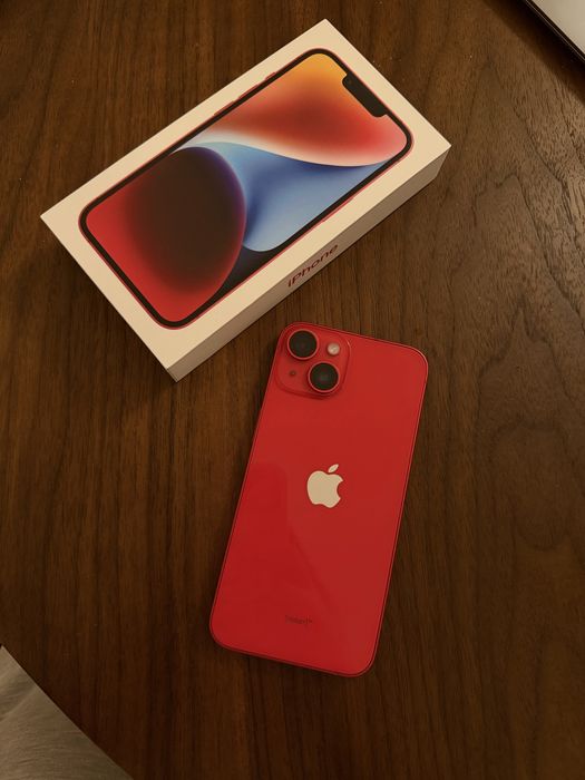 iPhone 14 czerwony 256GB