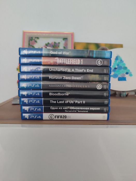 Ігрові диски на плейстейшен 4