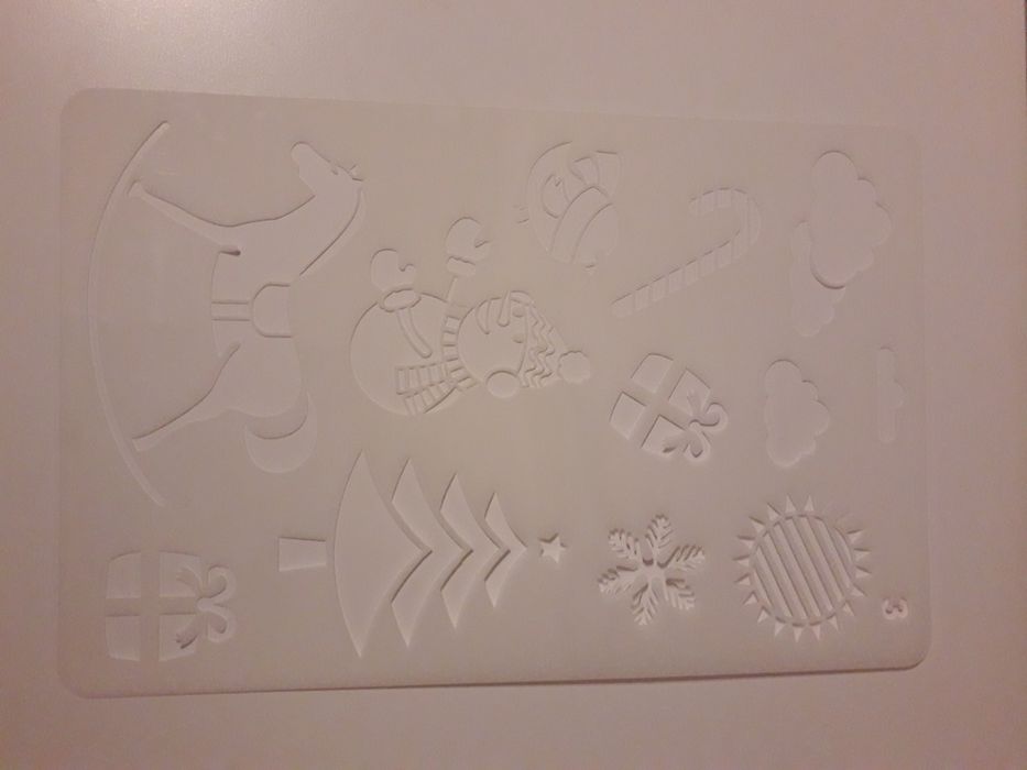 Moldes decorativos de Natal e outros