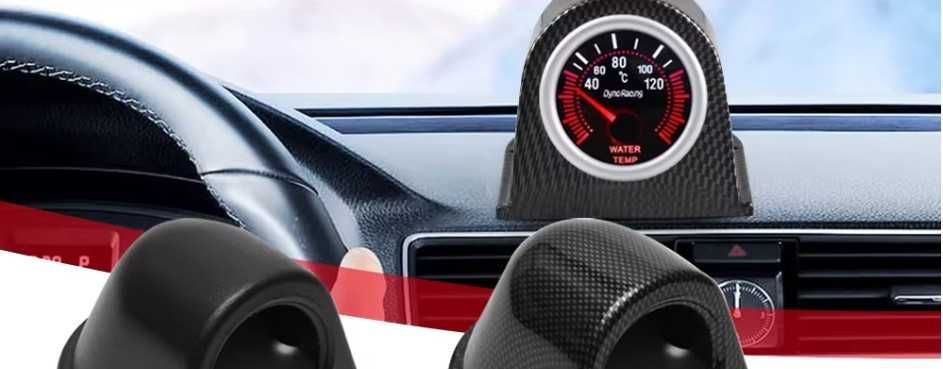 Suporte Universal para Medidor Carro 52mm (2'') + Pala