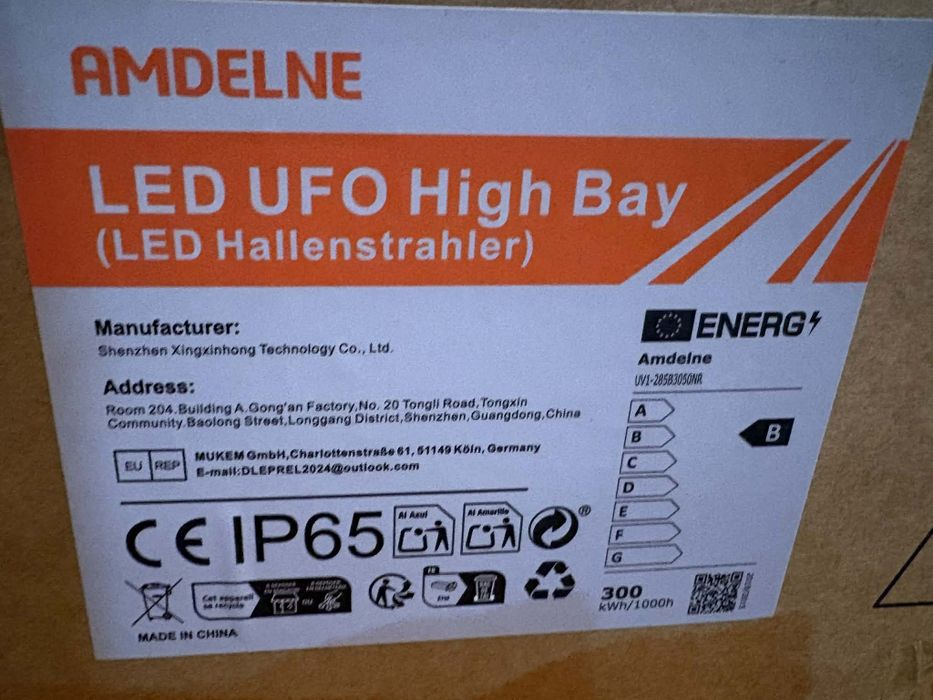 Lampa led High Bay (ufo)300w mam więcej sztuk