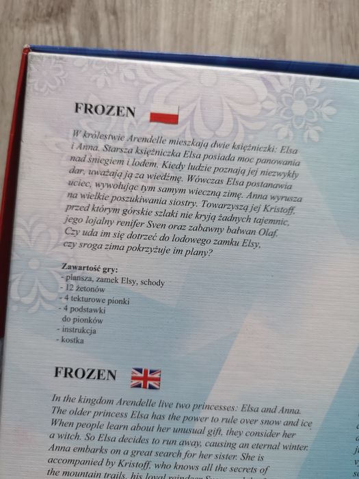 Gra planszowa Frozen snow adventure