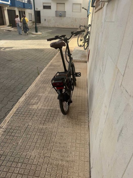 Bicicleta elétrica dobrável Decathlon E-Fold 500 + 3 câmaras novas