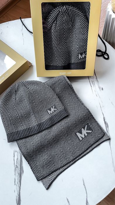 Michael kors шапка шарф подарунковий набір оригінал