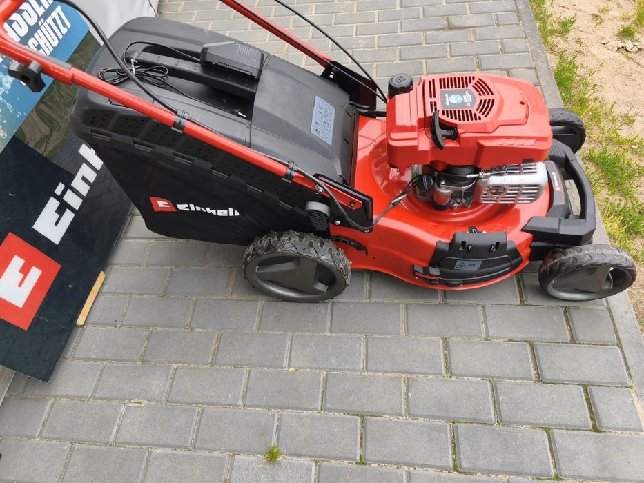 Kosiarka spalinowa odpalana z przycisku Einhell GC-PM 51/3 S HW-E Li gratis
