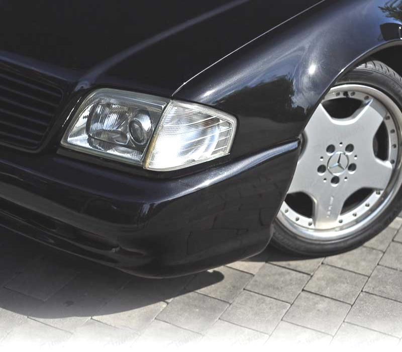 PISCA FRONTAL ESQUERDO MERCEDES SL W129 89-98 BRANCO