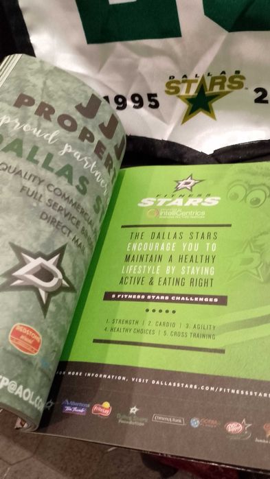 Jere Lehtinen - Revista Dallas Stars + Galhardete