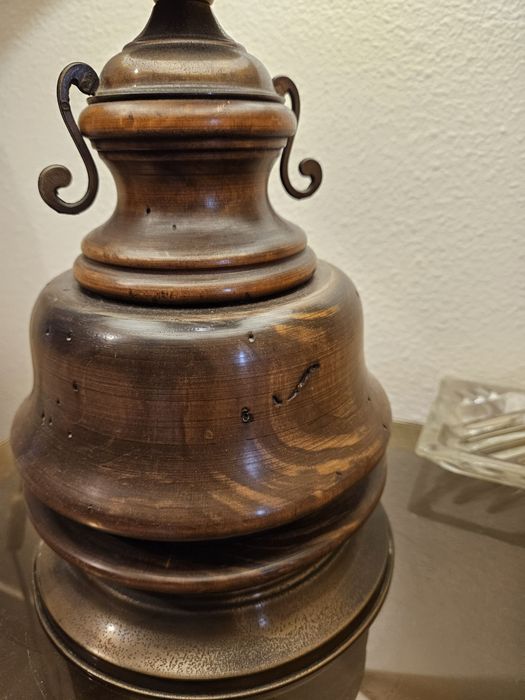 Lamparina de mesa antiga