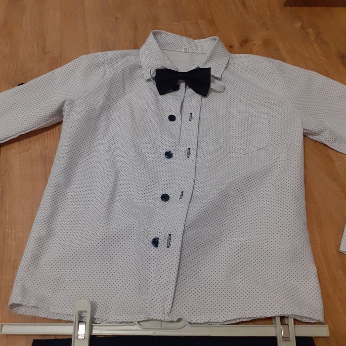 Elegancki zestw koszula plus spodnie