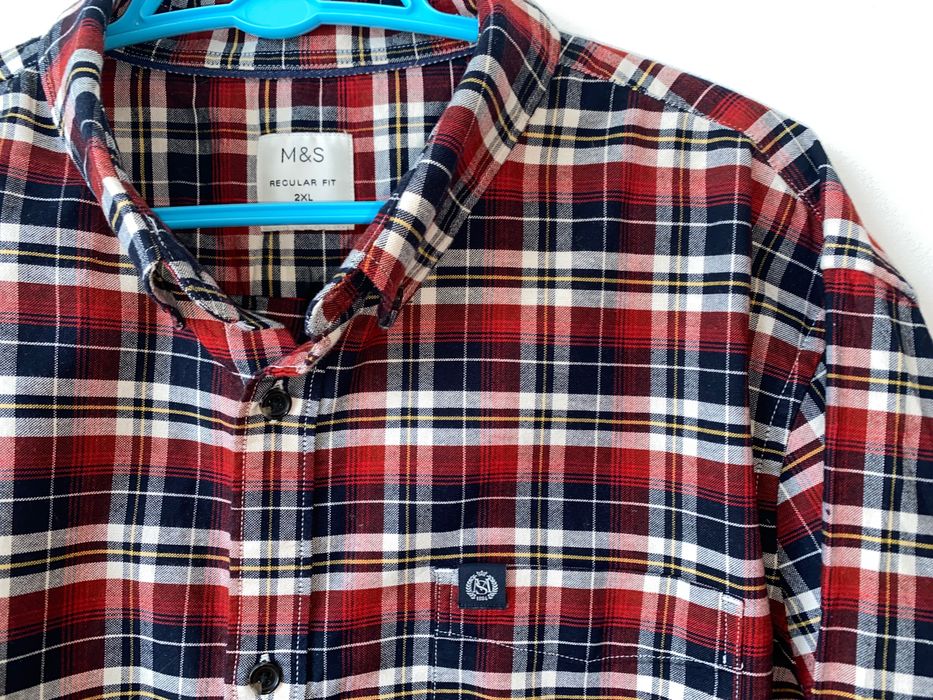 Koszula M&S rozm 2XL /3XL Klatka 140 * rewelacja