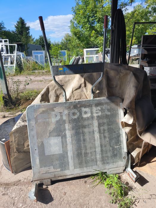 Probst VTK-V 400kg wózek brukarski do kostki brukowej