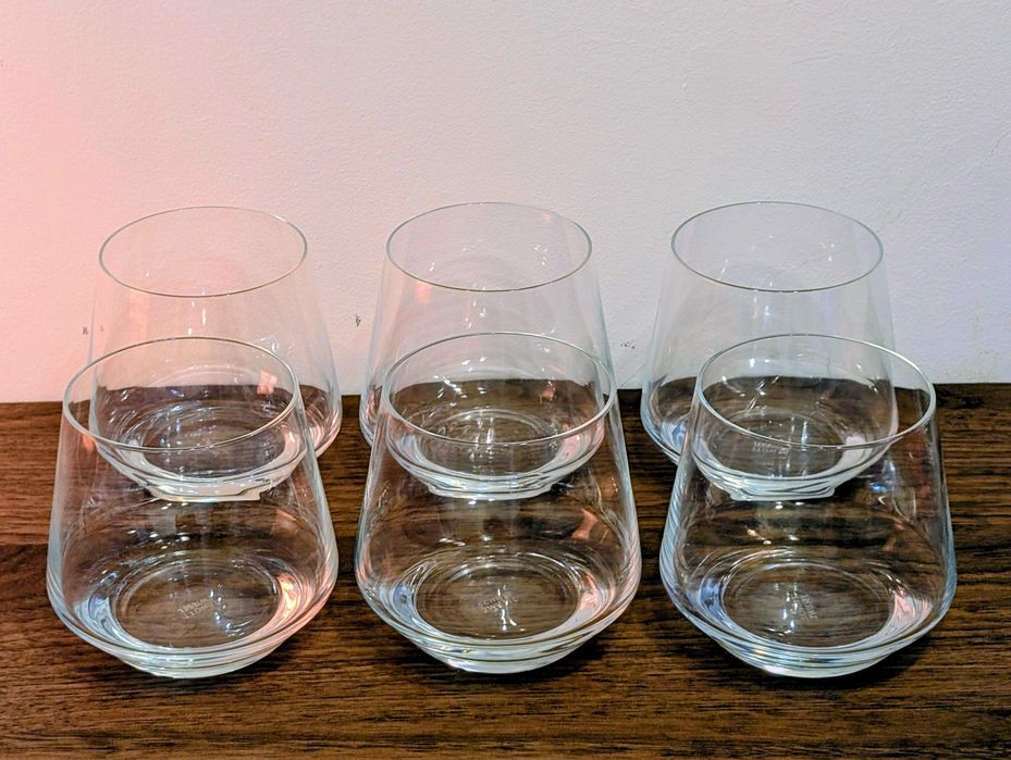6 Copos Rasos Schott Zwiesel Vidro