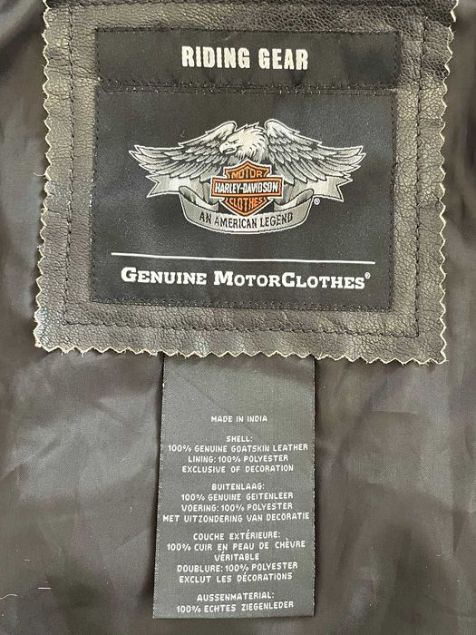 Casaco couro Harley Davidson pele