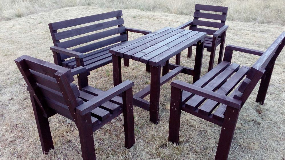 Zestaw mebli ogrodowych 160 cm  8 osobowy