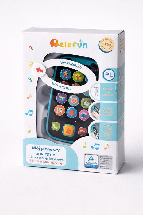 Elefun telefon interaktywny dla dzieci po polsku 100% sprawny