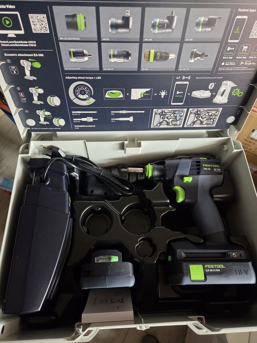 Wkrętarka Festool TXS 18 C 3,0-SET