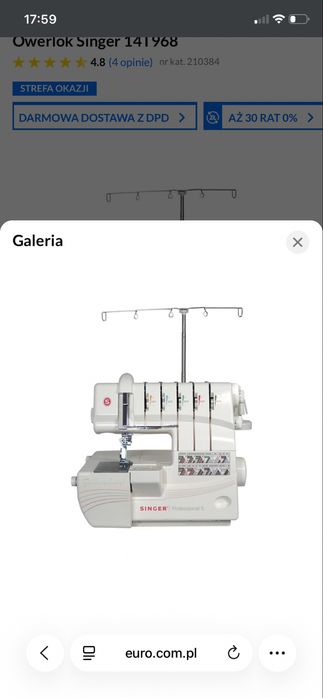 Owerlok Singer 14T968