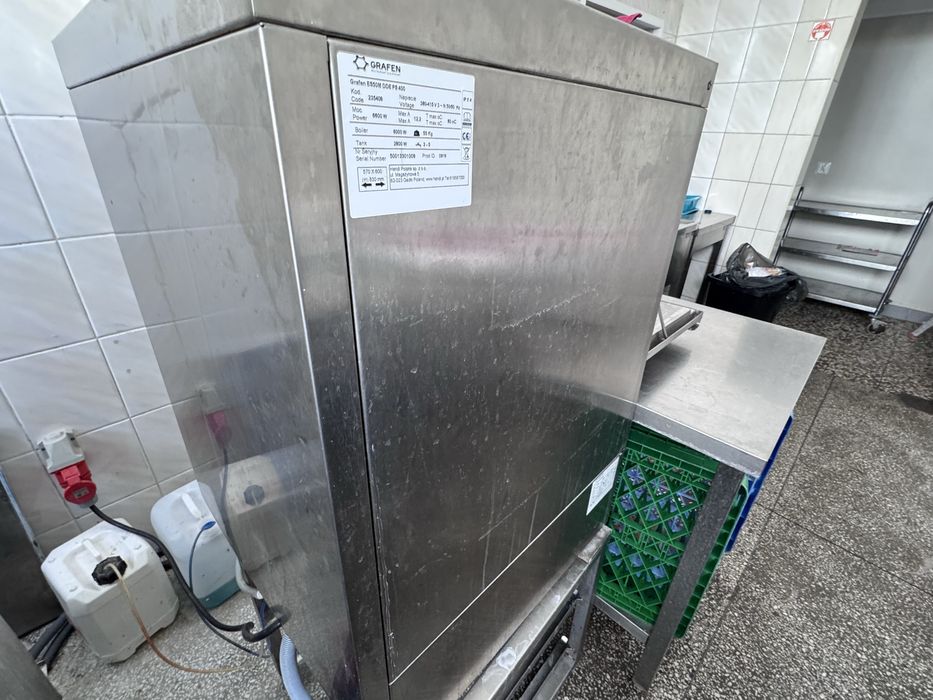 Zmywarka Gastronomicz profesional Grafen ES50M DDE PS400 mało używana
