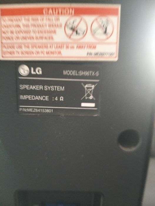 Sistema de som 5.1 LG /150€