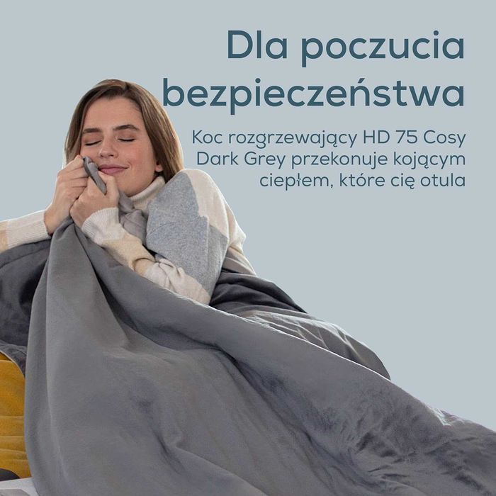 Elektryczny Koc Grzewczy  Beurer HD 75 Regulacja temperatury 130x180cm