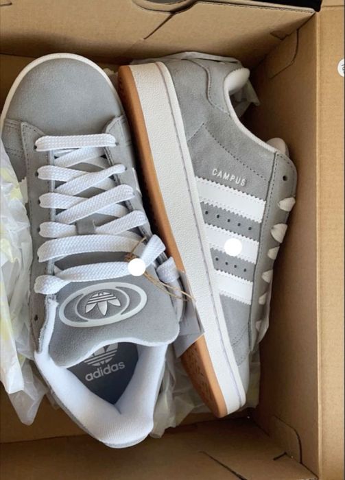 Adidas campos cinza