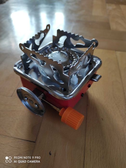 KUCHENKA GAZOWA przenośna turystyczna na gaz kartusz składana