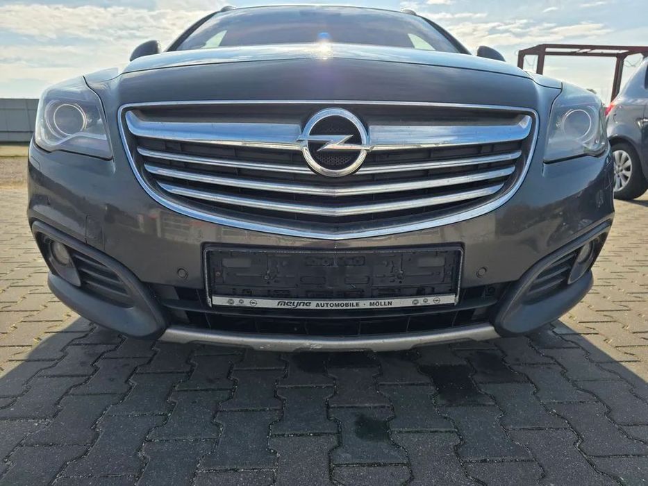 OPEL INSIGNIA A LIFT COUNTRY TOURER CROSS ZDERZAK PRZEDNI KOMPLETNY GRILL SPRYSKI HALOGENY Z190