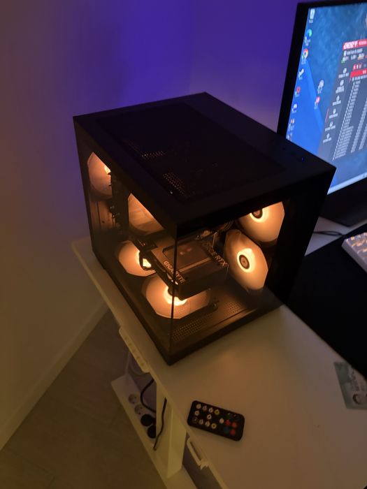 Komputer do gier “akwarium” I5 14500T, 32GB RAM, 1TB SSD, RTX 4060 8GB